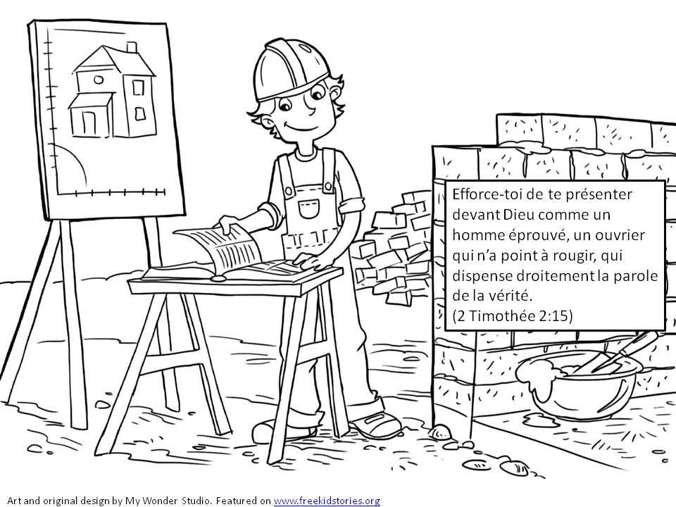 versets bible coloriage enfants parole Dieu 4