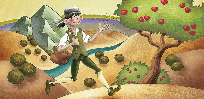 Johnny Appleseed storie per bambini