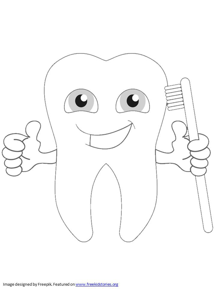 Zähne putzen Zähne malvorlagen Kinder 2